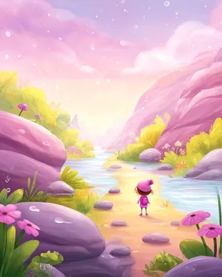 Midjourney SREF 1848 Crystal Stream Wonder — Whimsical & Storybook Whimsical