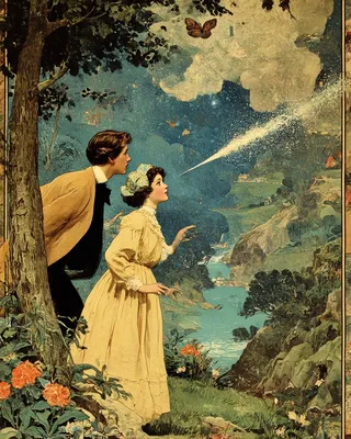 Midjourney SREF 1877 Moonlit Dreams — sample image 3