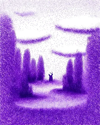 Midjourney SREF 1885 Purple Wanderer — sample image 3