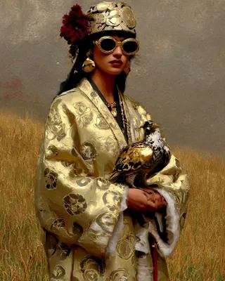 Midjourney SREF 1896 Golden Nobility — sample image 4