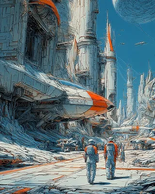 SREF 1908 Retro Future Outpost