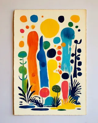 Midjourney SREF 1927 Botanical Modernism — Retro & Mid-Century Whimsical