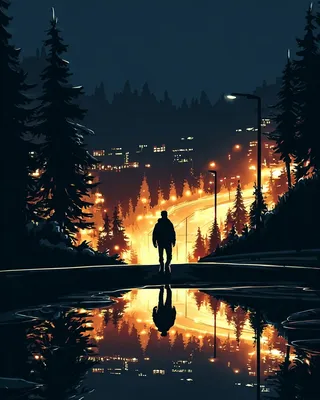 Midjourney SREF 201 Solitary Wanderer — sample image 3