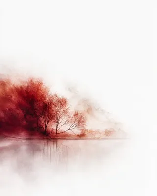 Midjourney SREF 2051 Crimson Solitude — sample image 3