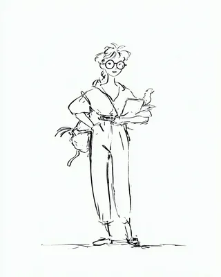 Midjourney SREF 2066 Sketched Wanderers — sample image 3