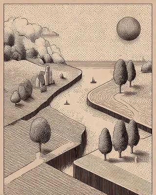 Midjourney SREF 2083 Isometric Reverie — sample image 3