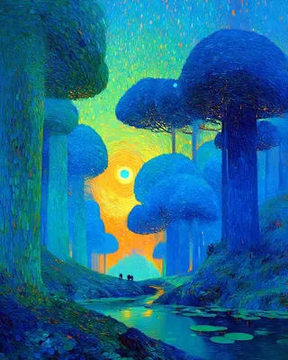 Midjourney SREF 2111 Chromatic Dreams — sample image 3