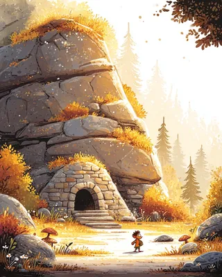 Midjourney SREF 2132 Golden Adventure — sample image 4