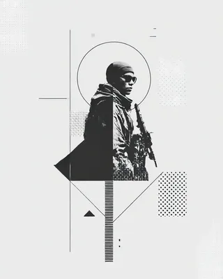 SREF 2156 Geometric Rebel
