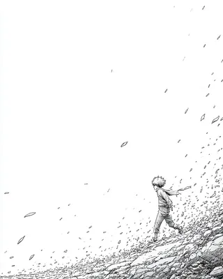 Midjourney SREF 2187 Desolate Wanderer — sample image 3