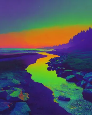 Midjourney SREF 2191 Chromatic Solitude — sample image 4
