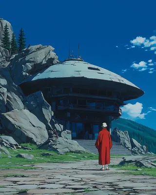 Midjourney SREF 2211 Crimson Wanderer — Anime Serene