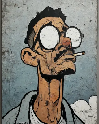 Midjourney SREF 2226 Distressed Cartoon Rebellion — sample image 3