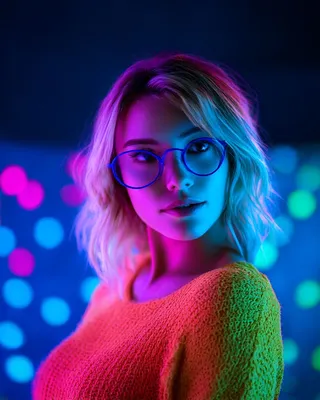 Midjourney SREF 2238 Neon Reverie — sample image 2