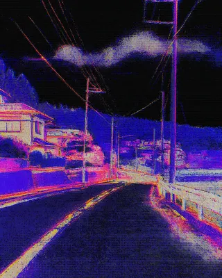 Midjourney SREF 2250 Neon Reverie — sample image 2