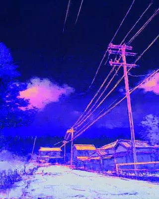Midjourney SREF 2250 Neon Reverie — sample image 3
