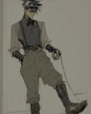 Midjourney SREF 2251 Steampunk Rebel — sample image 4