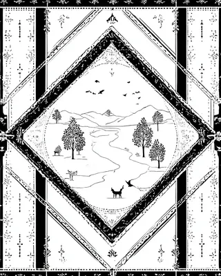 SREF 2302 Framed Wilderness