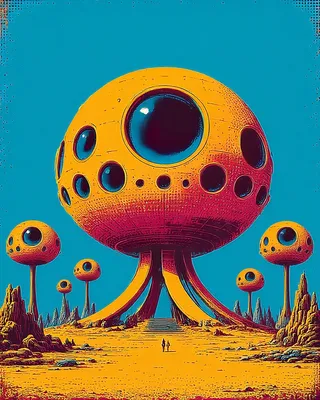 SREF 2317 Alien Monuments
