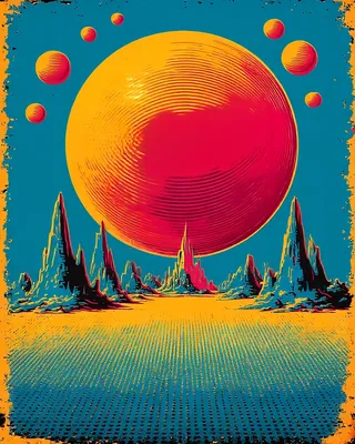 Midjourney SREF 2317 Alien Monuments — sample image 4
