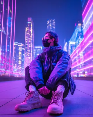 SREF 2416 Neon Solitude