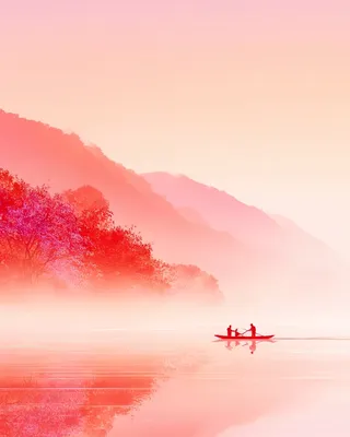 Midjourney SREF 2424 Crimson Wanderer — sample image 4