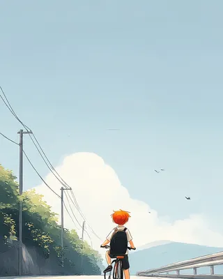 Midjourney SREF 2440 Orange Journey — Anime Serene