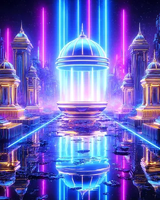 SREF 2442 Neon Sanctum