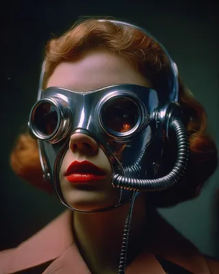 Midjourney SREF 2468 Retro-Futurism Noir — sample image 4