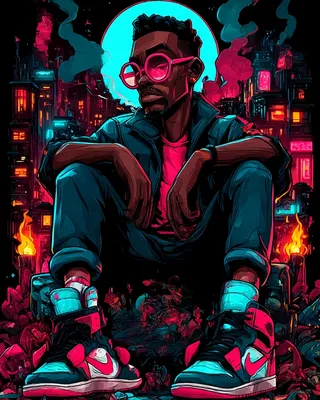 Midjourney SREF 2469 Neon Rebels — Cyberpunk Futuristic