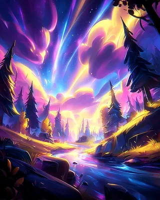 Midjourney SREF 2476 Neon Dreamscape — sample image 2