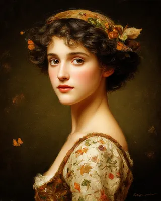 Midjourney SREF 2483 Autumn's Muse — sample image 4