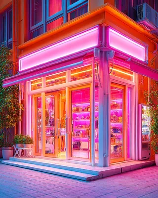Midjourney SREF 2509 Neon Dreams — sample image 3