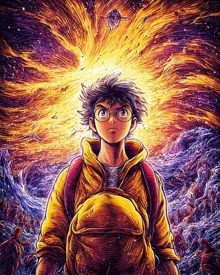 Midjourney SREF 2540 Radiant Ascension — Anime Epic