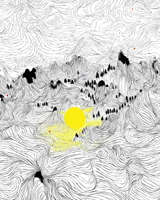 Midjourney SREF 2545 Luminous Wandering — sample image 4