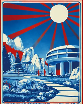 Midjourney SREF 2566 Retro Future Vision — sample image 3