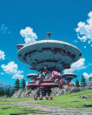 Midjourney SREF 2568 Anime Future Dreams — sample image 2