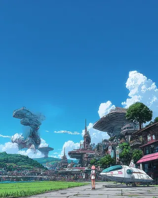 Midjourney SREF 2568 Anime Future Dreams — sample image 4