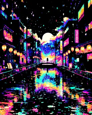 Midjourney SREF 2609 Neon Dreams — Cyberpunk Futuristic