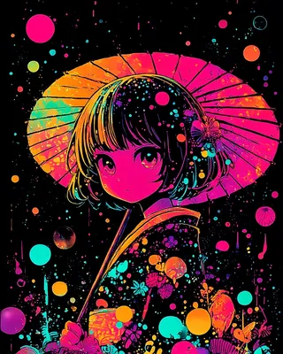 Midjourney SREF 2609 Neon Dreams — sample image 3