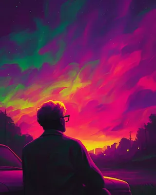 SREF 2610 Neon Reverie