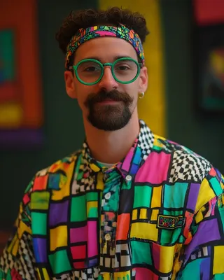 Midjourney SREF 2612 Neon Visionary — sample image 3