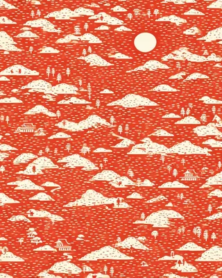 Midjourney SREF 2617 Crimson Wanderer — Minimalist Whimsical