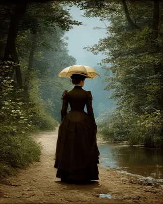 Midjourney SREF 2632 Contemplative Wanderer — sample image 3