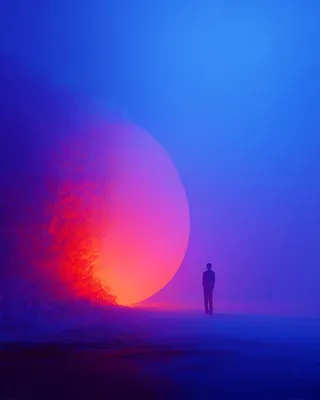 Midjourney SREF 2662 Chromatic Solitude — sample image 4