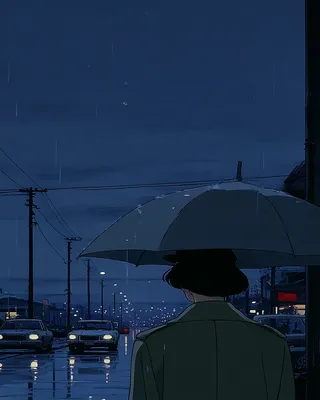 Midjourney SREF 2688 Rainy Reverie — Anime Melancholic