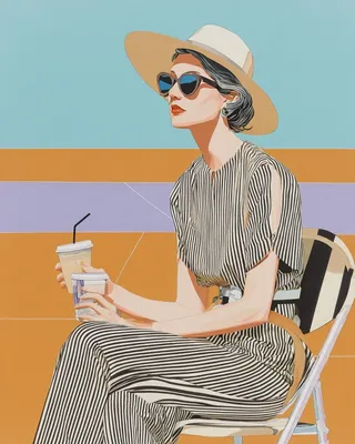 Midjourney SREF 276 Modern Elegance — sample image 4