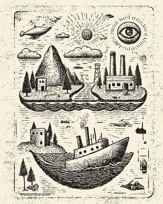 Midjourney SREF 2761 Whimsical Worlds — sample image 3