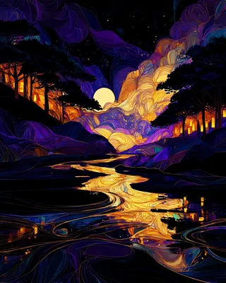 Midjourney SREF 2812 Luminous Reverie — sample image 4