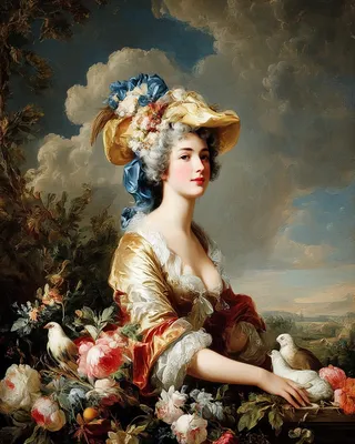 Midjourney SREF 2824 Rococo Reverie — sample image 3